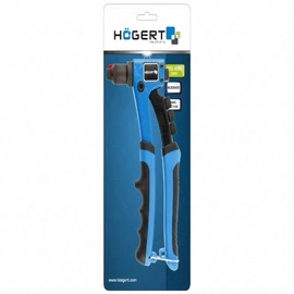 Popszegecs fogó, 215 mm, 2,4/32/4/4,8 mm fejekkel , HÖGERT HT2C152