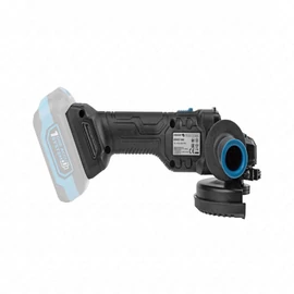 Akkumulátoros sarokcsiszoló géptest (töltő és akku nélkül), szénkefementes, 125 mm, 18V, HÖGERT HT2E231  / RENDELÉSRE