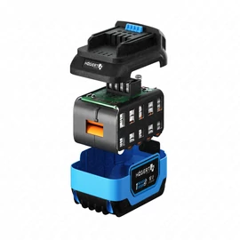 Akkumulátor, 2 Ah, 18 V, Li-Ion, HÖGERT HT2E239-A20