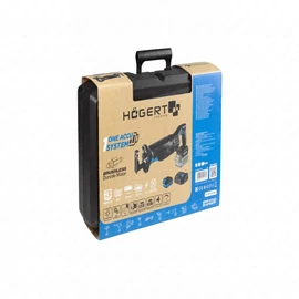 Akkumulátoros orrfűrész szett, szénkefementes motor, 4 Ah akku, 18 V, koffer, HÖGERT HT2E252-B14RS