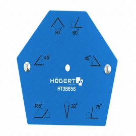 Hegesztő szögmérő mágneses, 120 mm, HÖGERT HT3B656  / RENDELÉSRE