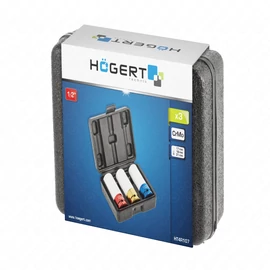 Kerékleszedő dugókulcs készlet ütvecsavarozóhoz, 1/2&quot;,  3 részes, HÖGERT HT4R107 / RENDELÉSRE