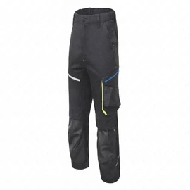 Munkavédelmi 3/4-es nadrág, 3XL (58), fekete, 8db zseb, állítható derék, REETZ, HÖGERT HT5K826-3XL / RENDELÉSRE