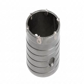 Körkivágó karbid bevonattal, betonhoz 65 mm, törmelék elvezetővel, műanyag tartóban, HÖGERT HT6D485  / RENDELÉSRE