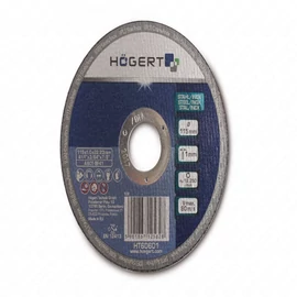 Vágókorong 125x1.0 fém/inox , HÖGERT HT6D602  / RENDELÉSRE