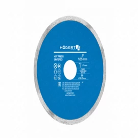 Gyémánt vágótárcsa 125  mm vékony , HÖGERT HT6D757  / RENDELÉSRE