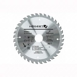 Körfűrészlap fához,  185x30  mm  36 fogas , HÖGERT HT6D779  / RENDELÉSRE