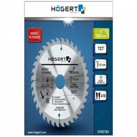 Körfűrészlap fához,  190x30  mm 50 fogas , HÖGERT HT6D785  / RENDELÉSRE