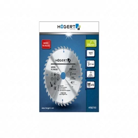 Körfűrészlap fához,  250x30  mm 40 fogas , HÖGERT HT6D790  / RENDELÉSRE