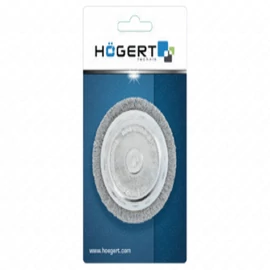 Fazékkefe csapos 75 mm, rozsdamentes, 0.3 mm, HÖGERT HT7D704