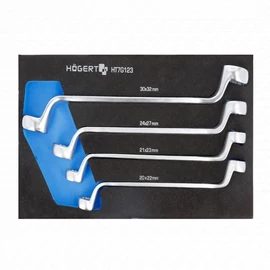 Villáskulcs készlet 4 részes, 22-32 mm, 395 x 180mm habszivacsban, HÖGERT HT7G123 / RENDELÉSRE