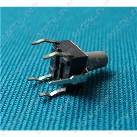 Mikrokapcsoló 4 lábú 5MA, 250V, 6 X 6 X 3,5MM/RENDELÉSRE