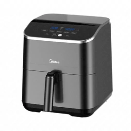Air Fryer, 4.6 l kosár, 5.7 l üst, 1500 W, 60 p időzítő, 200 °C hőmérséklet, lecsatolható sütőkosár MIDEA MAD55005APKH