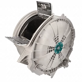 Üst + dob + ékszíjtárcsa (eredeti) ELECTROLUX mosógép pl: EWB105205W