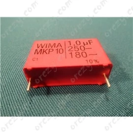 1 uF 250V MKP10 Impulzuskondenzátor, furatszerelt / RENDELÉSRE