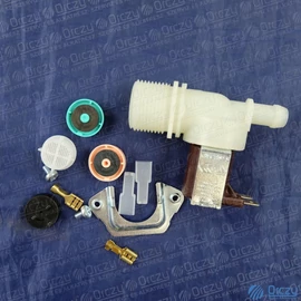 1 utas 12 mm 180° 220V Mágnesszelep készlet (ROBERTSHAW) / RENDELÉSRE