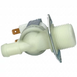1 utas 15 mm 180° 220V Mágnesszelep (univerzális, TP) WHIRLPOOL, ELECTROLUX mosógép