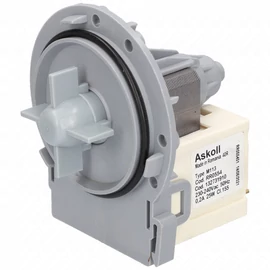 25W Szivattyú, ürítő, csavaros, hátul sarus (eredeti, ASKOLL M113 ELECTROLUX mosógép 