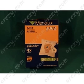 Porzsák, mikroszálas 4db+1 szűrő MENALUX 2002 (utángyártott) BOSCH ERGOMAXX,SIEMENS DYNAPOWER porszívó / RENDELÉSRE