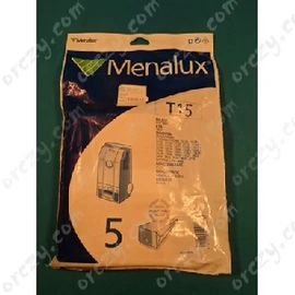MENALUX 3500p (T15) porszívó papír porzsák 5db+filter HOOVER SENSOTRONIC,DIRT DEVIL,ETA,LG/GOLDSTAR/RENDELÉSRE