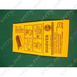 KIFUTÓ Porzsák papír 5db-os (eredeti) HOOVER porszívó pl: H6