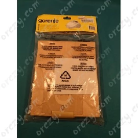 Porszívó papír porzsák 5db+filter  VCK 2202 RDC  GORENJE /RENDELÉSRE
