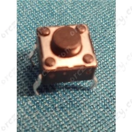 Nyomógomb 5mA, 250V, 6x6x3,5mm/RENDELÉSRE 