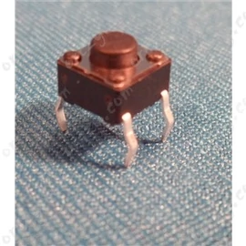 Nyomógomb 5mA, 250V, 6x6x3,5mm/RENDELÉSRE 