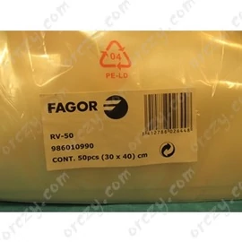 300x400 mm Vákumtasak (50db) (eredeti) FAGOR MV-200-hoz  fóliahegesztő / RENDELÉSRE