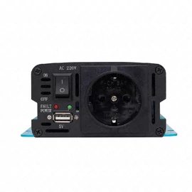 Feszültségátalakító 500W, USB aljzat, tiszta szinuszos,   SAL SAI 500TS / RENDELÉSRE