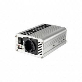 Feszültségátalakító 300/600W, USB töltőaljzat, SAL SAI 600USB / RENDELÉSRE