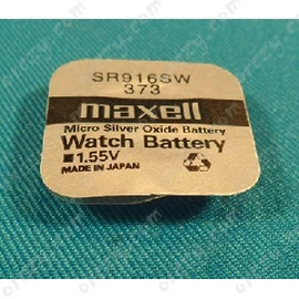 Gombelem ezüstoxid MAXELL SR916SW (373) 1 db-os bliszterben /RENDELÉSRE