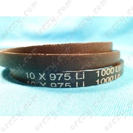 10x975 Ékszíj, fekete (SUPER BELT) / RENDELÉSRE