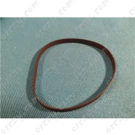 53,5 x 4,0 x 0,5 mm Laposszíj, fekete híradástecnika / RENDELÉSRE