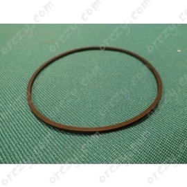 49x1,2 mm Ékszíj, fekete híradástechnika / RENDELÉSRE