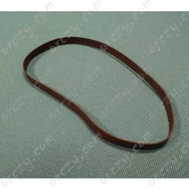 86,5x6x0,53mm Laposszíj, fekete híradástechnika / RENDELÉSRE