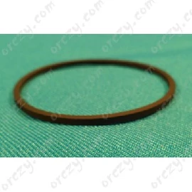 39,5x1,5x1,5 mm Ékszíj, fekete híradástechnika / RENDELÉSRE