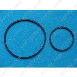 40x2x2 mm, 68,5x2,2x2,2 mm Ékszíj készlet, fekete videó / RENDELÉSRE