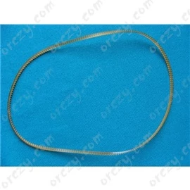 81x2x2 mm, 25x2x2 mm, 52,5x1,6x1,6 Ékszíj készlet, fekete videó / RENDELÉSRE