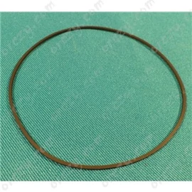 80x1,2x1,2 mm Ékszíj, fekete híradástechnika / RENDELÉSRE
