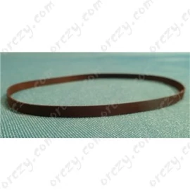 77x4,1x0,6 mm Laposszíj, fekete / RENDELÉSRE