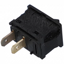 10A/250V AC, 8A/12V DC Billenőkapcsoló, fekete, kicsi (univerzális) / RENDELÉSRE