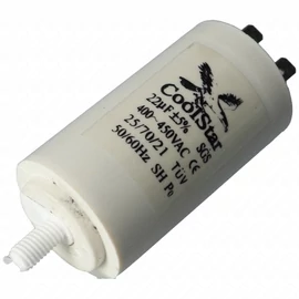 22 uF 500V Kondenzátor, sarus (univerzális)