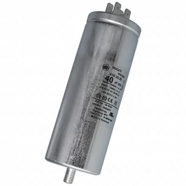 40 uF 450V Kondenzátor, sarus, fémházas (univerzális)  klíma