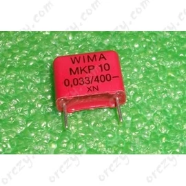 33 uF 400V RM=16mm MKP10 Impulzuskondenzátor /RENDELÉSRE