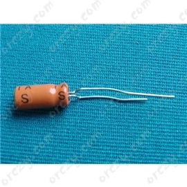 22 uF 16V 105C° 4x7mm Kondenzátor, furatszerelt, mini híradástechnika / RENDELÉSRE