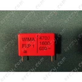 4,7 uF 1600V Impulzuskondenzátor, furatszerelt / RENDELÉSRE