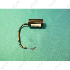 100 uF 320V Kondenzátor, vezetékes, motor indító, fémházas /RENDELÉSRE