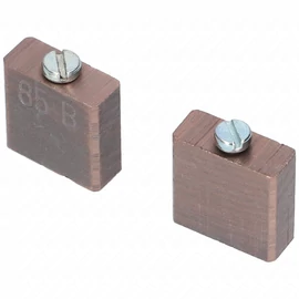 8x20x20 mm B85 Szénkefe, csavaros kivezetéses (univerzális) villanymotor (1cs=2db) /RENDELÉSRE