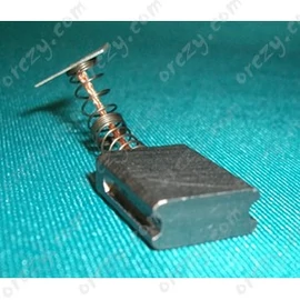 6,5x15x21 mm PG10 Szénkefe, tányér-sapkás, rugós, hornyolt, (univerzális) barkácsgép  (1cs=2db) /RENDELÉSRE